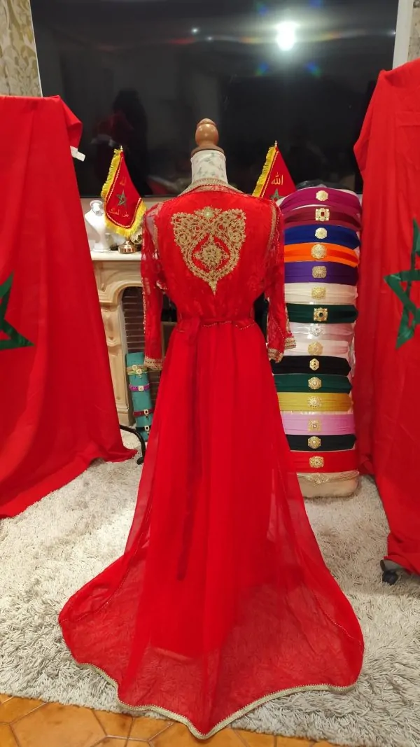 caftan marocain porté une fois — photo 5