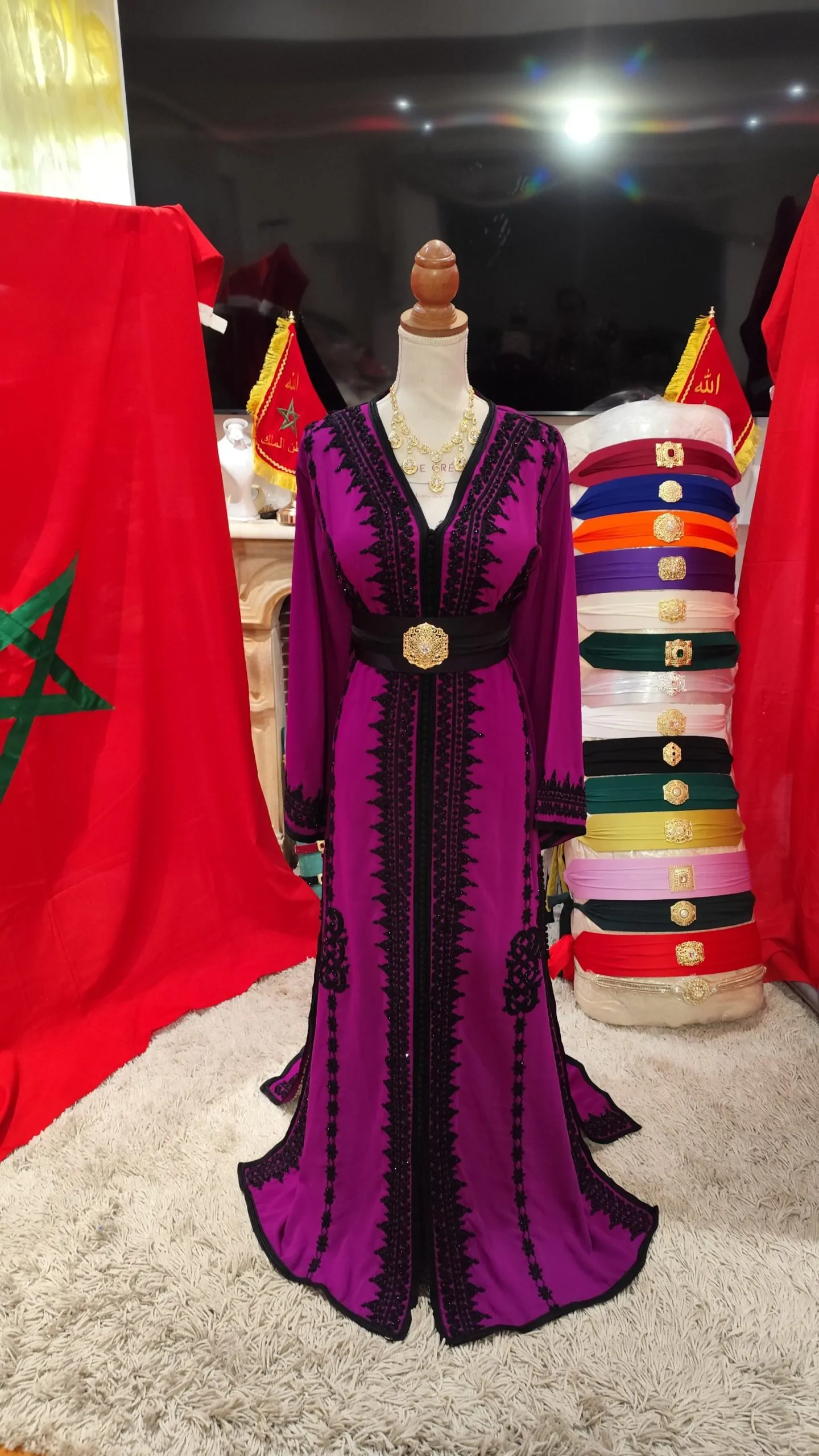 caftan marocain porté une fois – Image 14