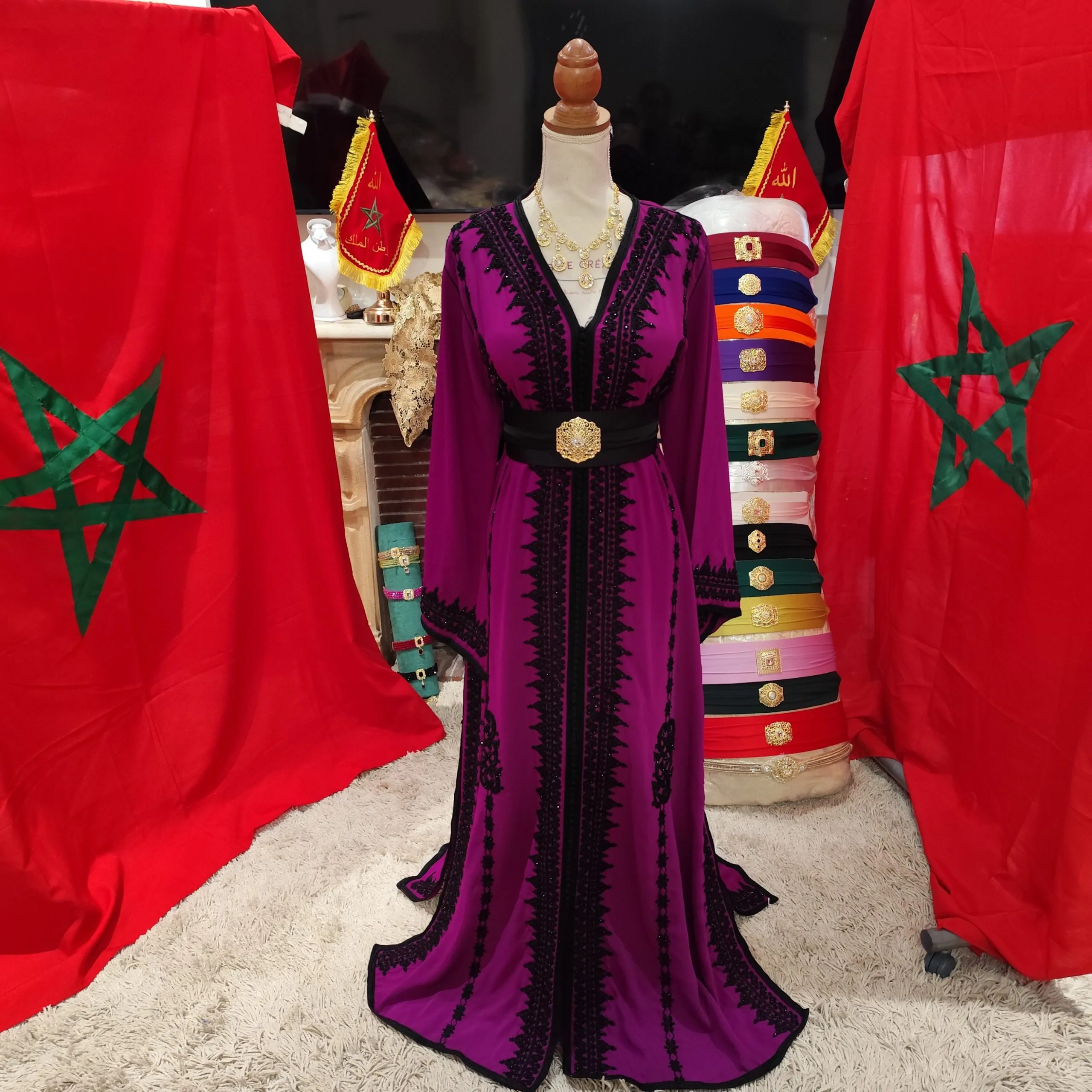 caftan marocain porté une fois – Image 16