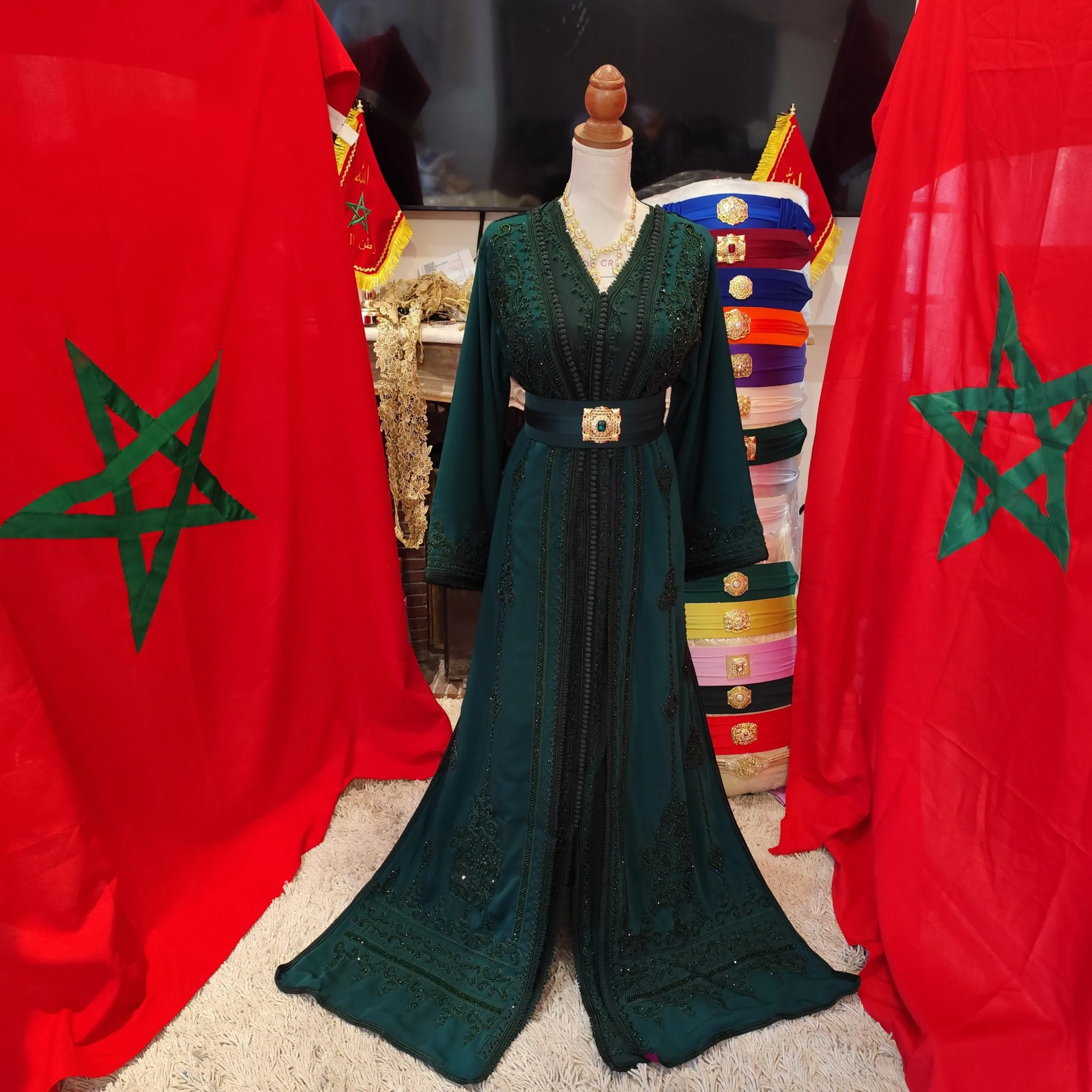 caftan marocain neuf doublé – Image 9