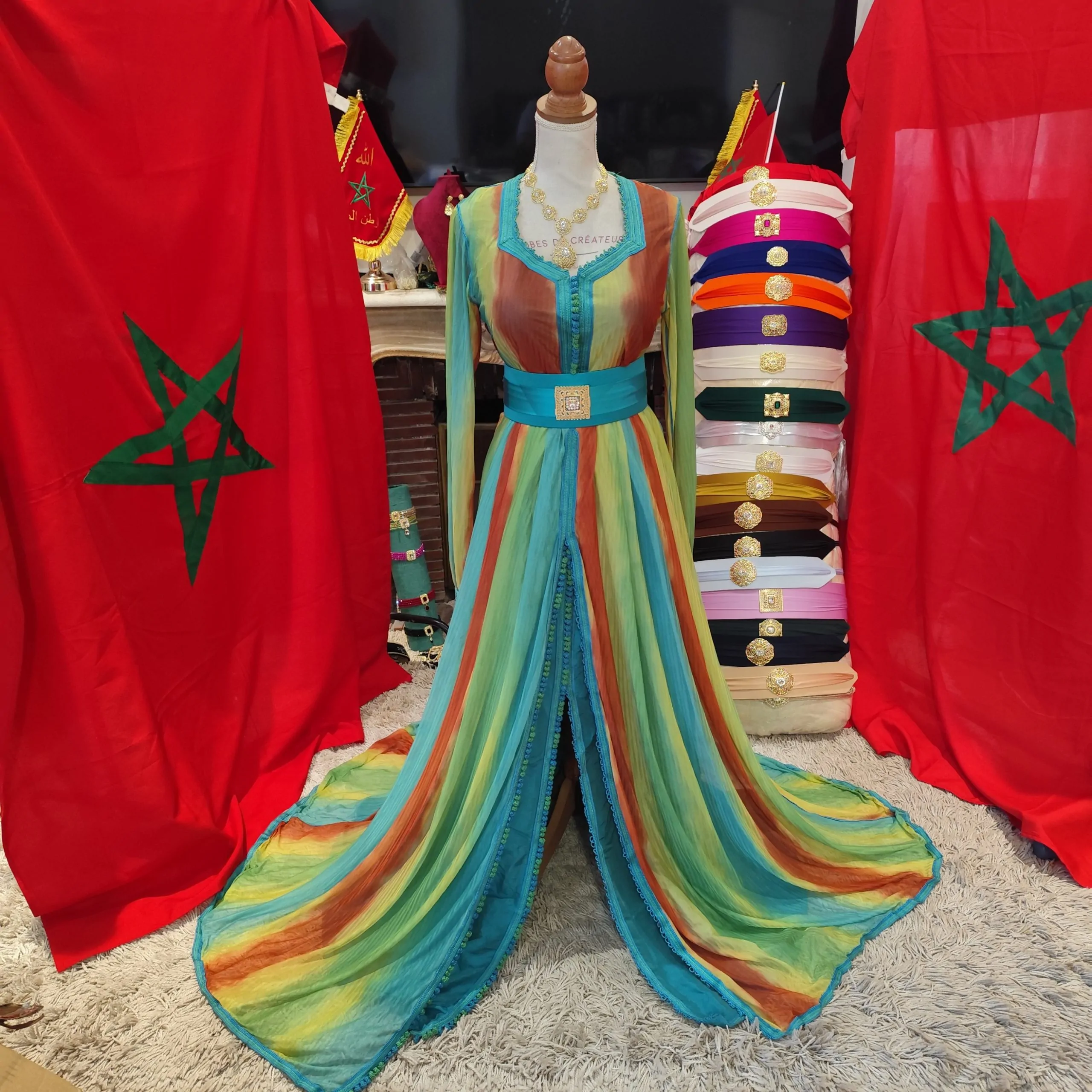 caftan marocain d occasion nikel – Image 12