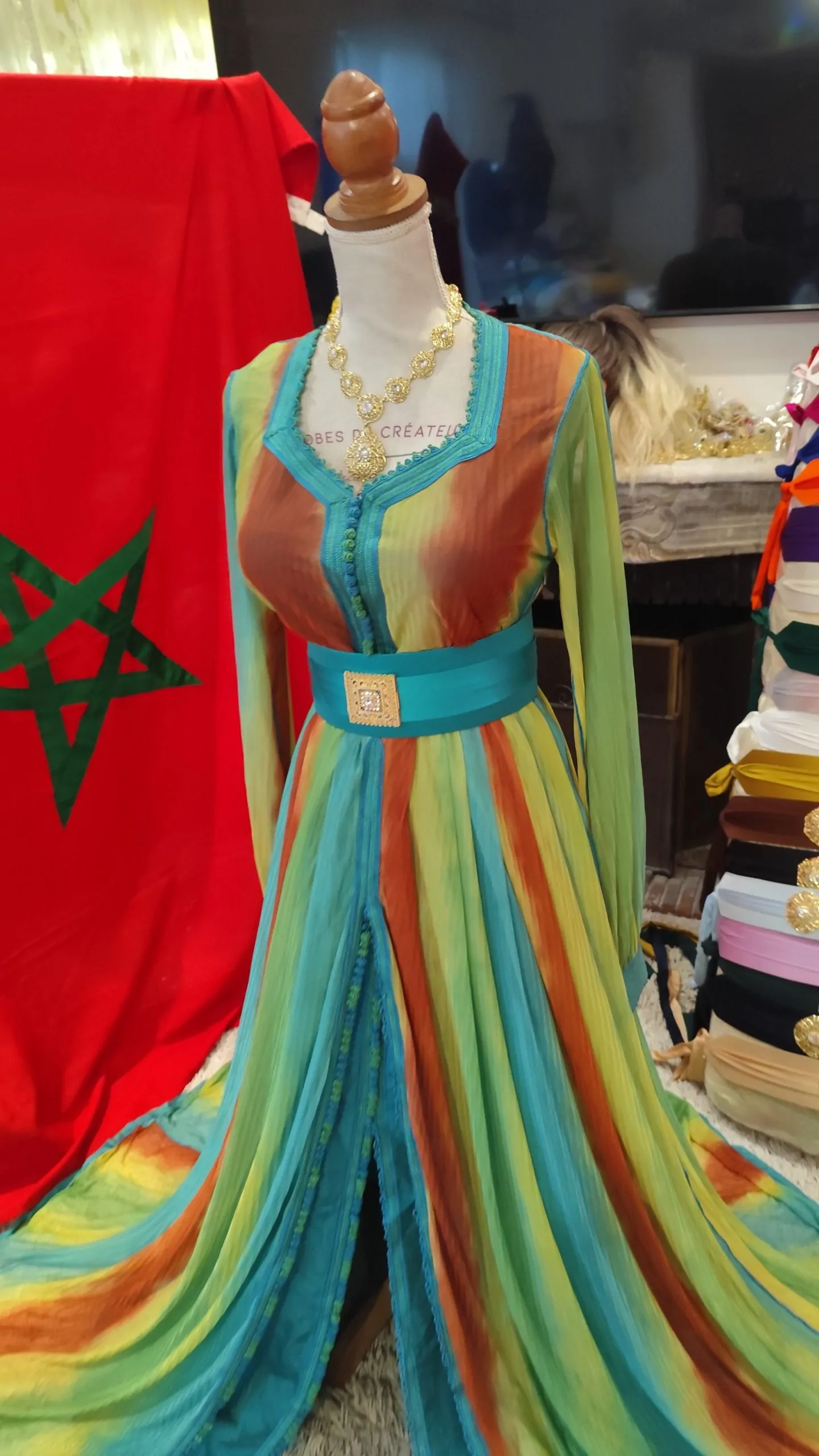 caftan marocain d occasion nikel – Image 2