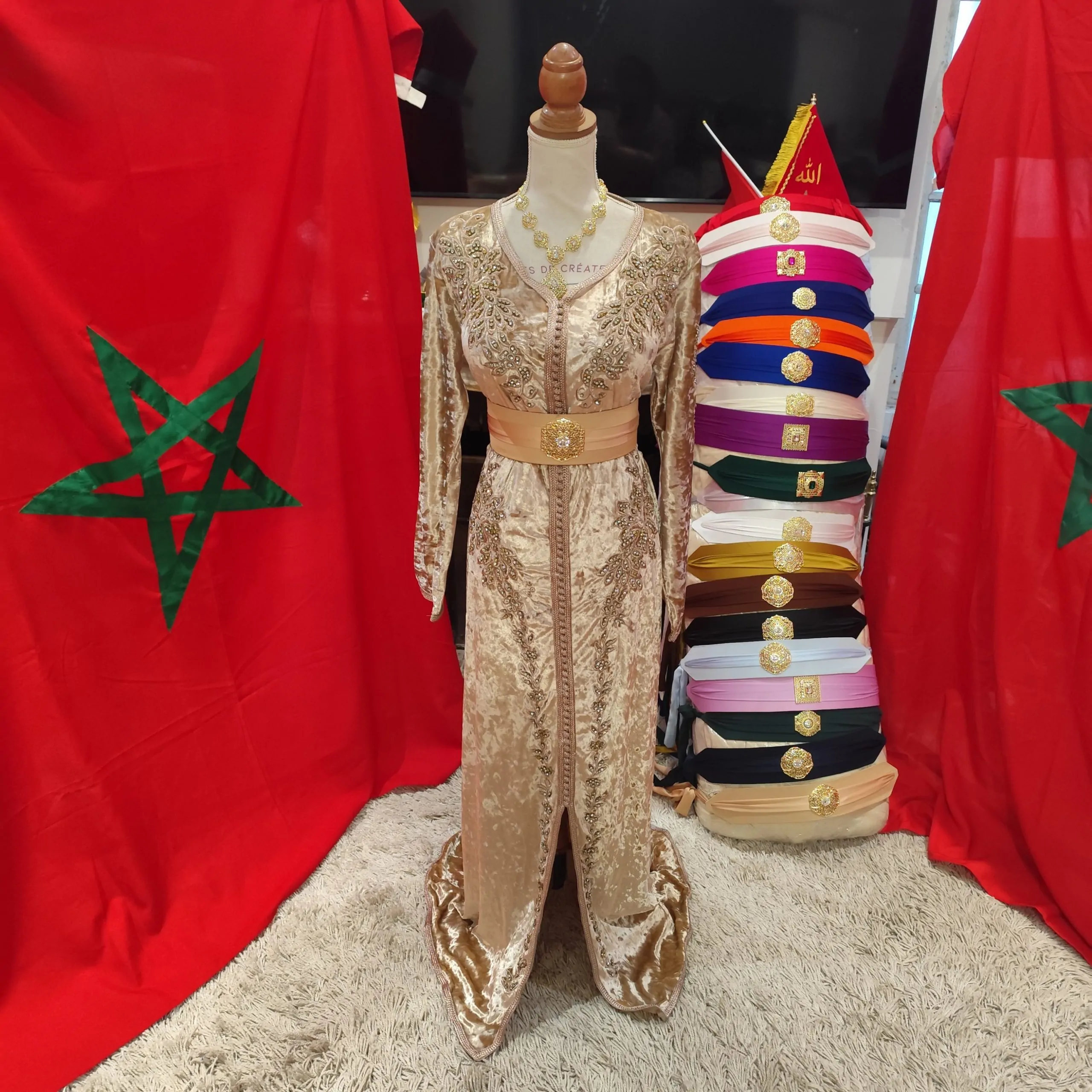 caftan marocain d occasion