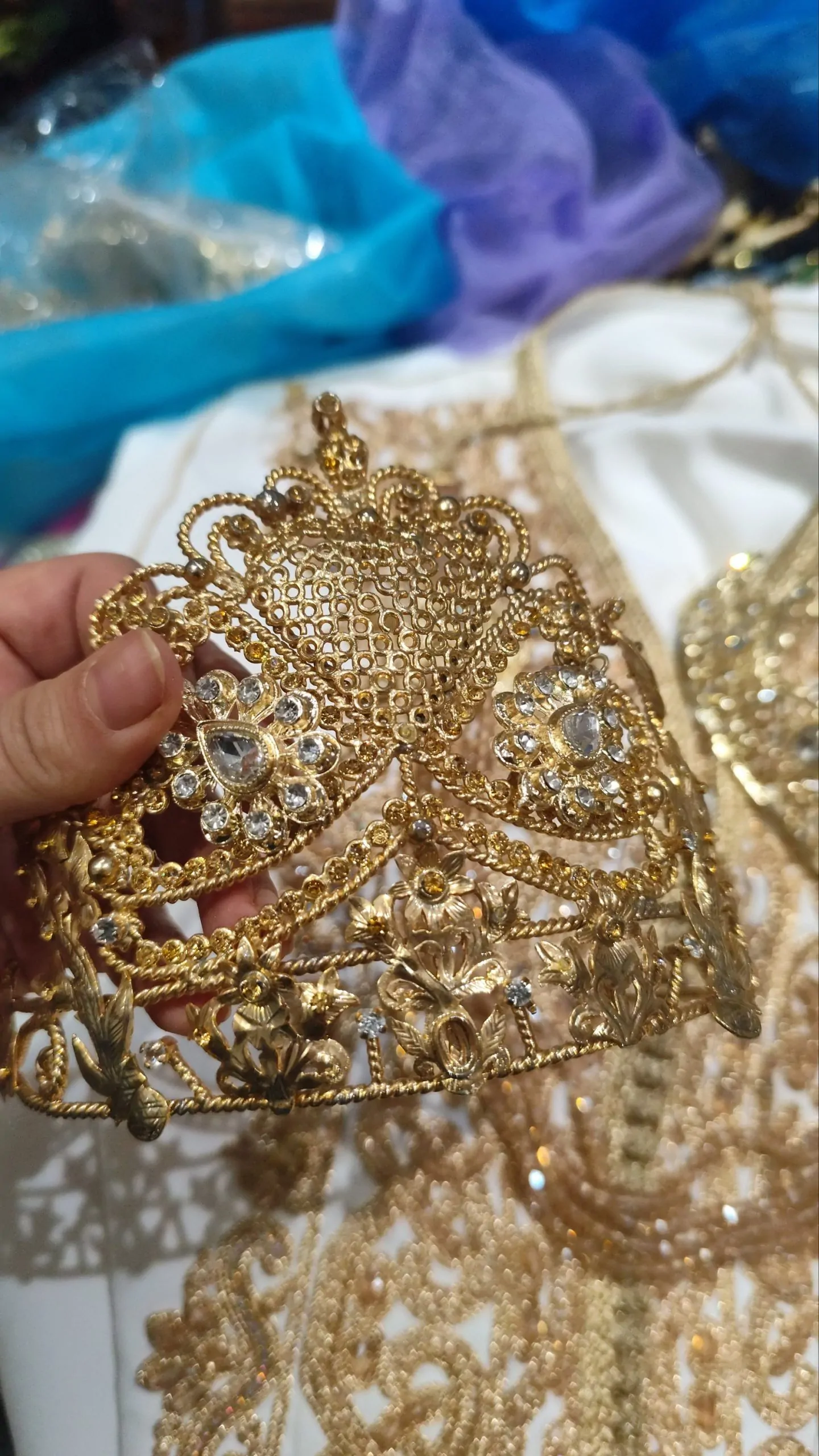 parure de bijoux plus ensemble bijoux bleu – Image 3