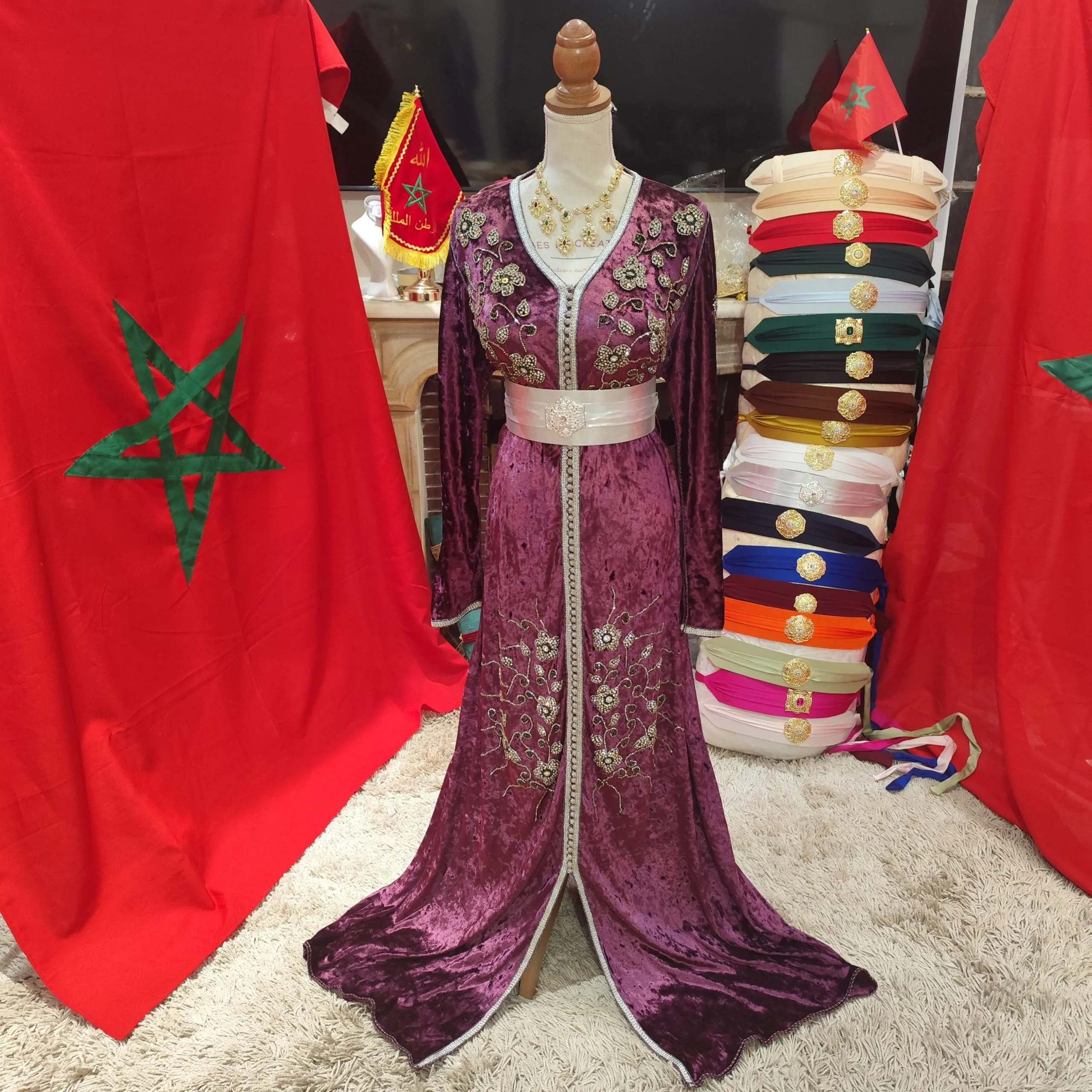 caftan marocain d occasion grande taille – Image 10