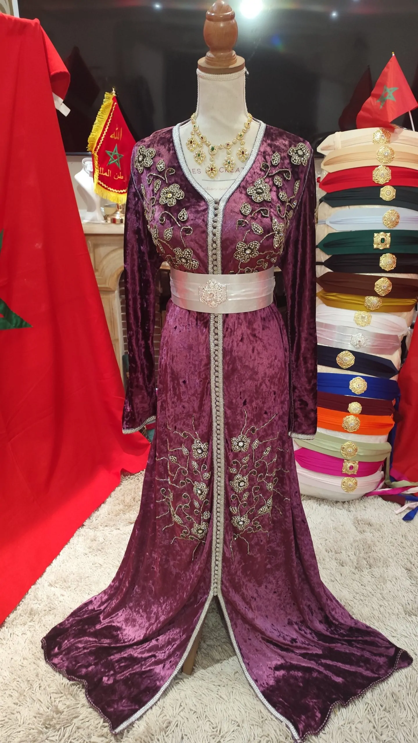 caftan marocain d occasion grande taille – Image 11