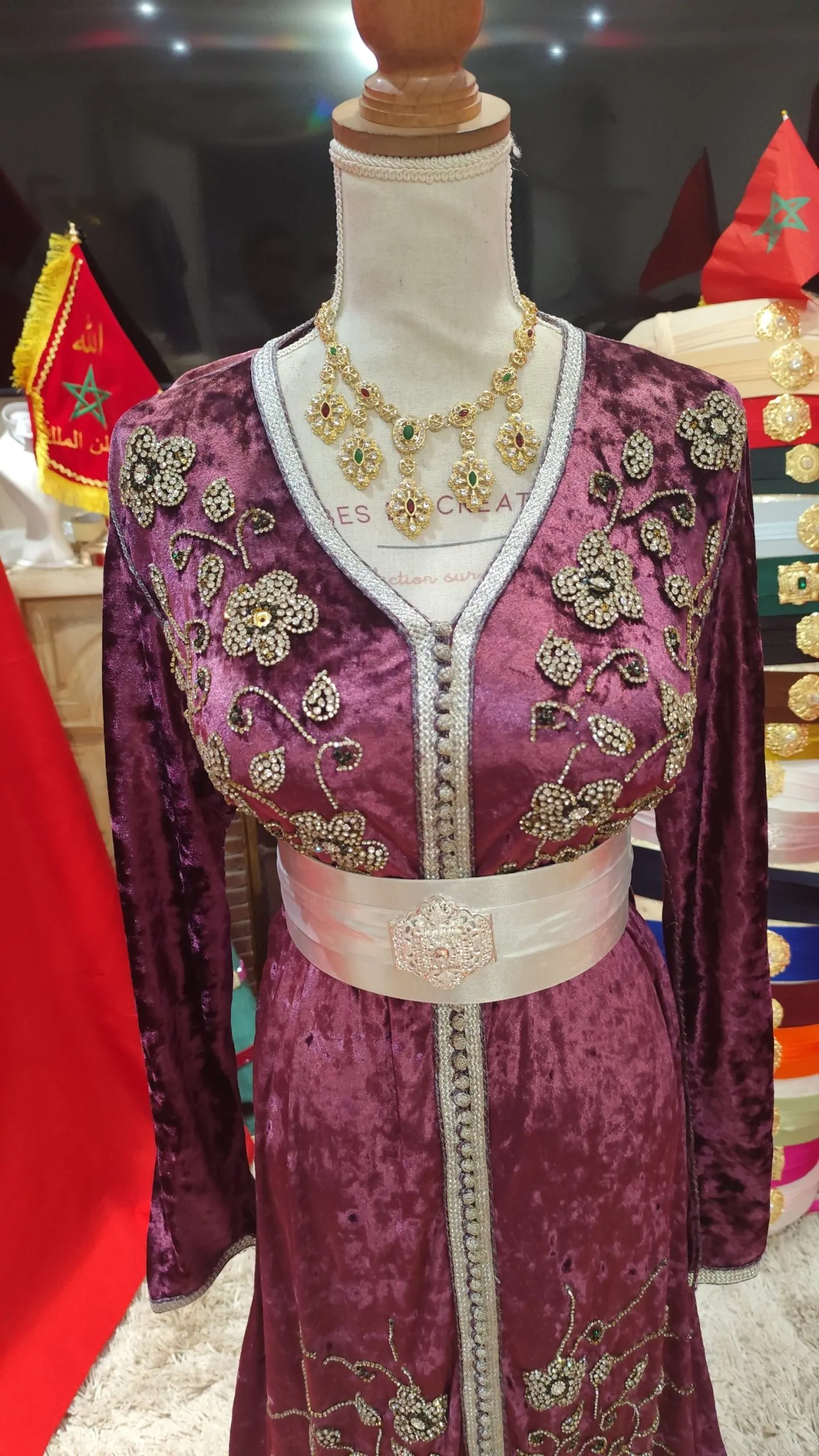 caftan marocain d occasion grande taille – Image 2