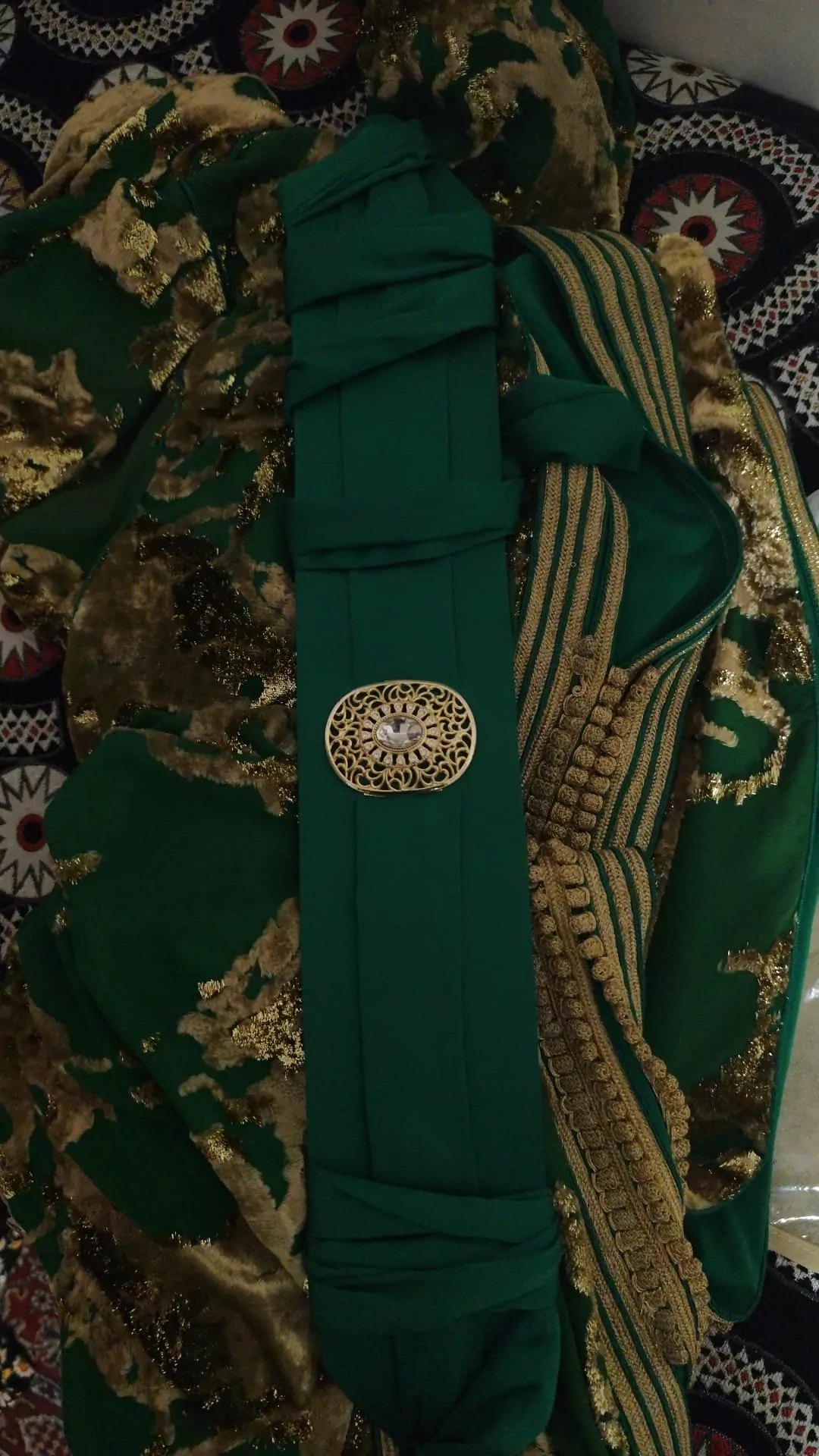 caftan marocain d occasion avec ceinture – Image 2