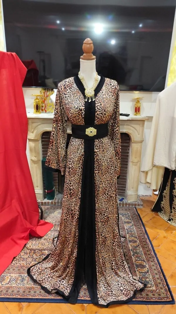 Neuer marokkanischer Kaftan – zweiteilige Takchita — photo 5