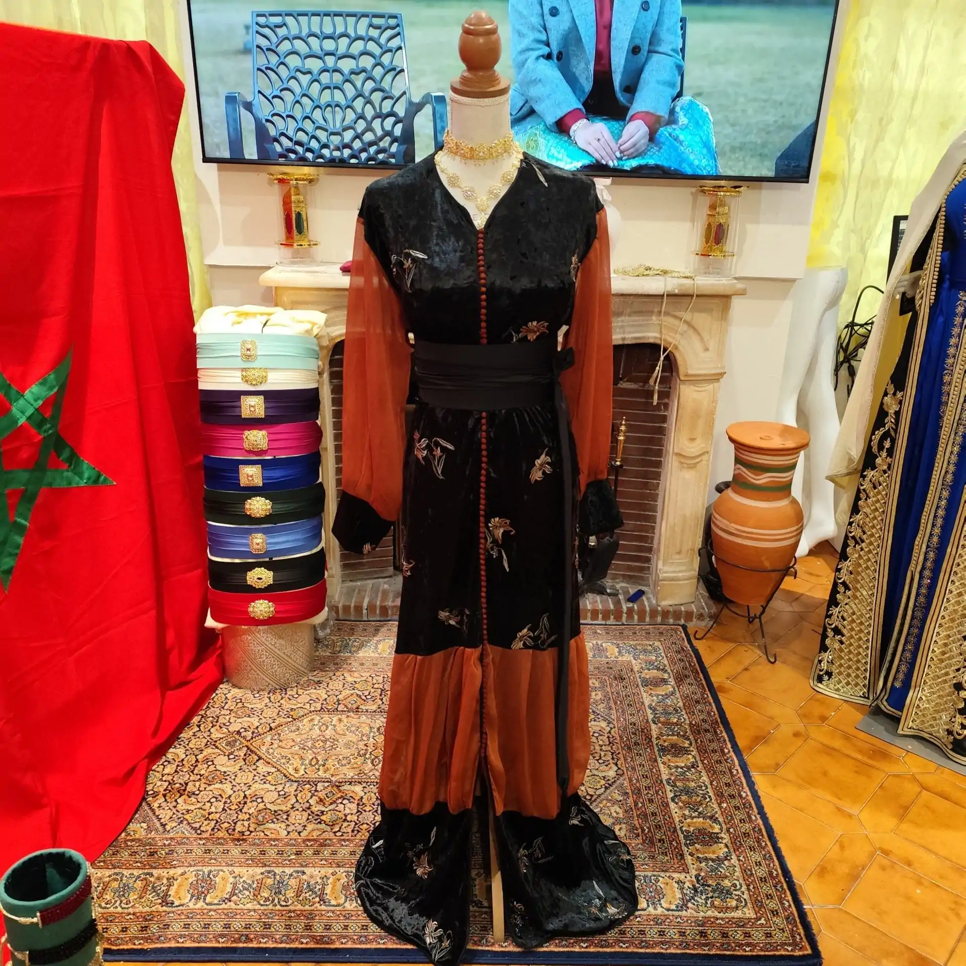 caftan marocain d occasion grande taille – Image 8