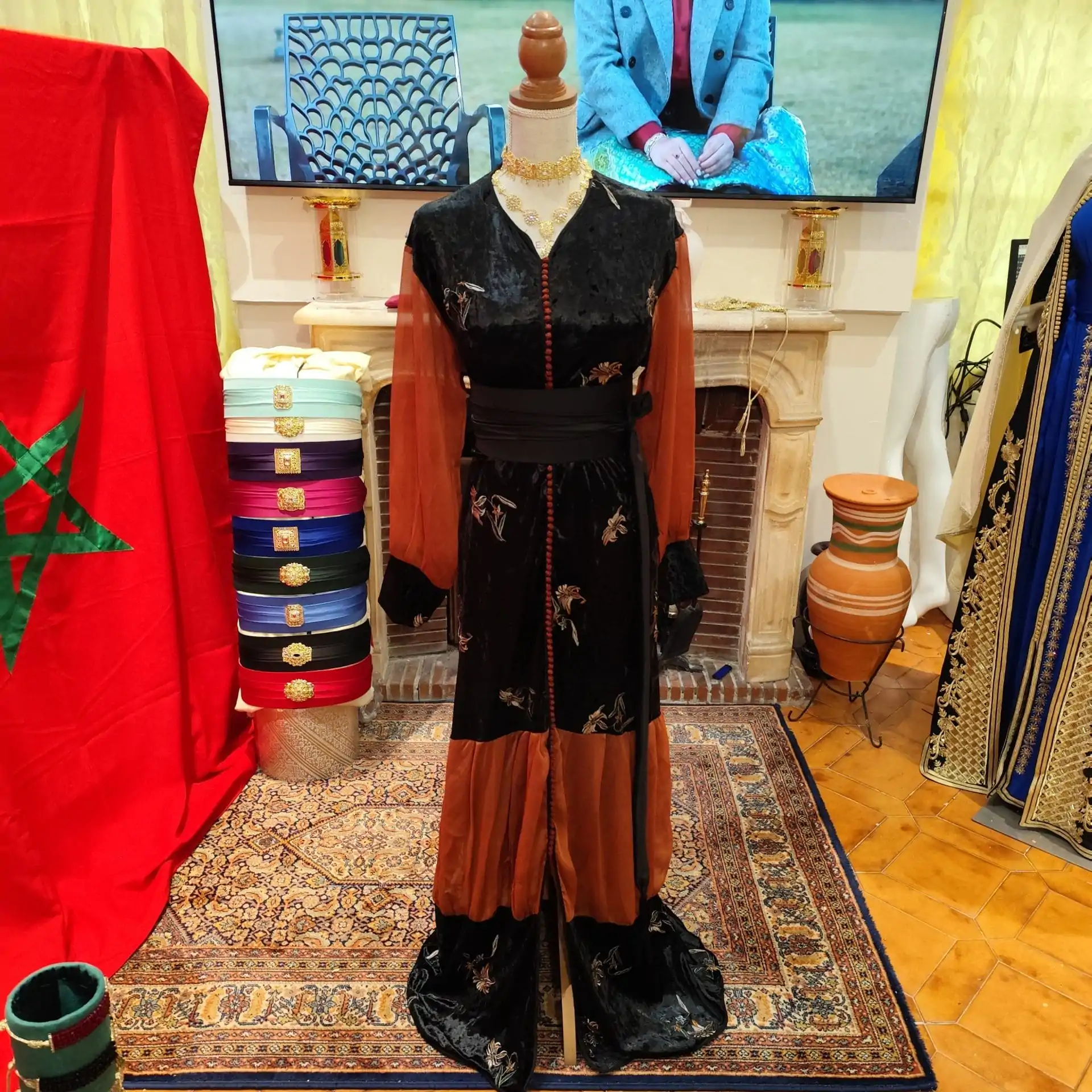caftan marocain d occasion grande taille – Image 7