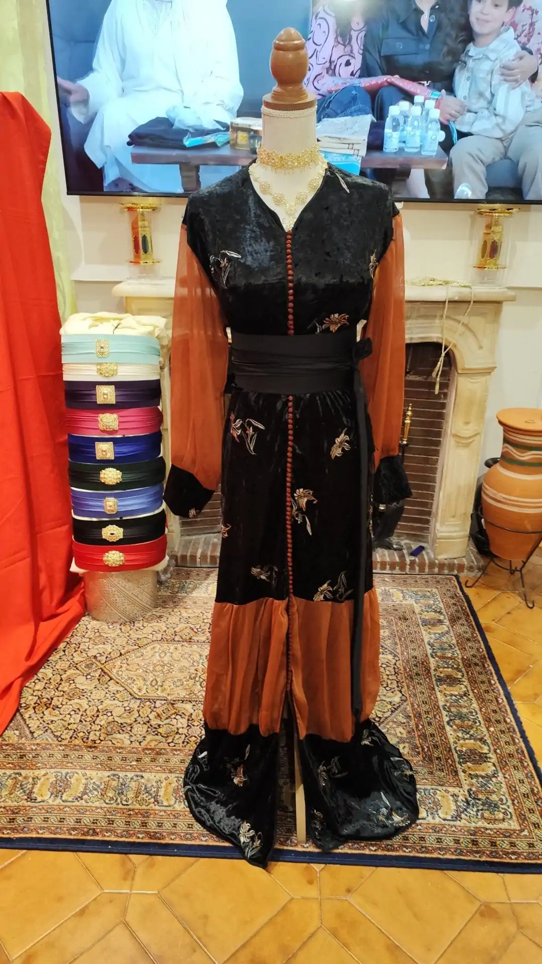 caftan marocain d occasion grande taille – Image 2