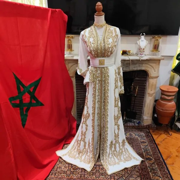 caftan marocain neuf grande taille – Takchita deux pièces