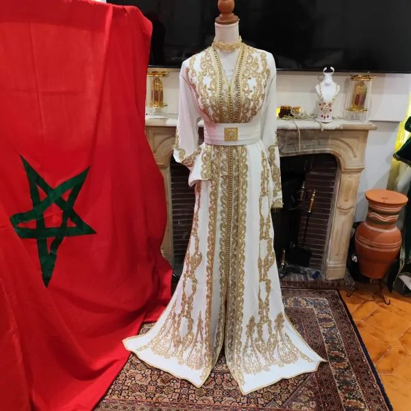 caftan marocain neuf grande taille – Takchita deux pièces — photo 12