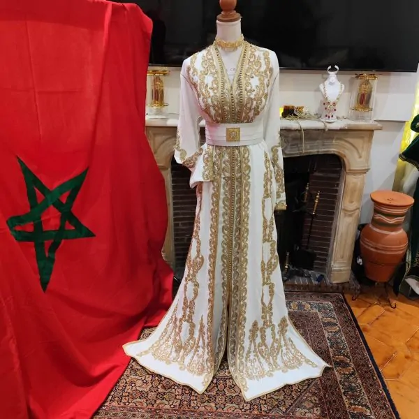 caftan marocain neuf grande taille – Takchita deux pièces — photo 9