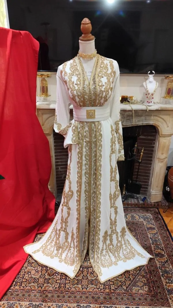 caftan marocain neuf grande taille – Takchita deux pièces — photo 10