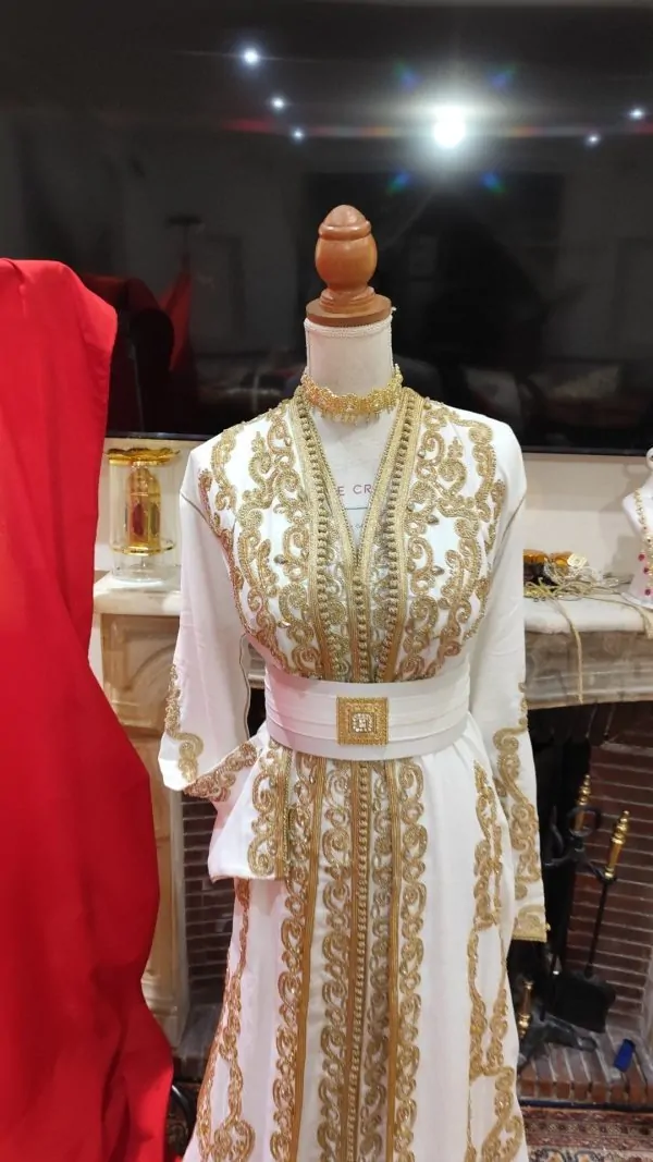 caftan marocain neuf grande taille – Takchita deux pièces — photo 6