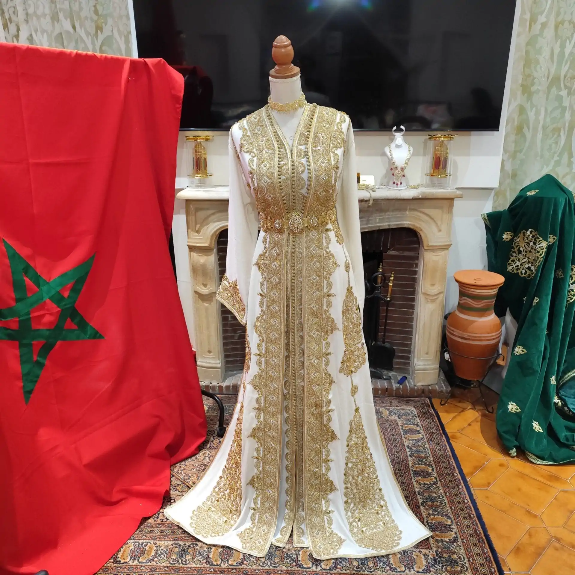 caftan marocain neuf - takchita deux pièces – Image 16