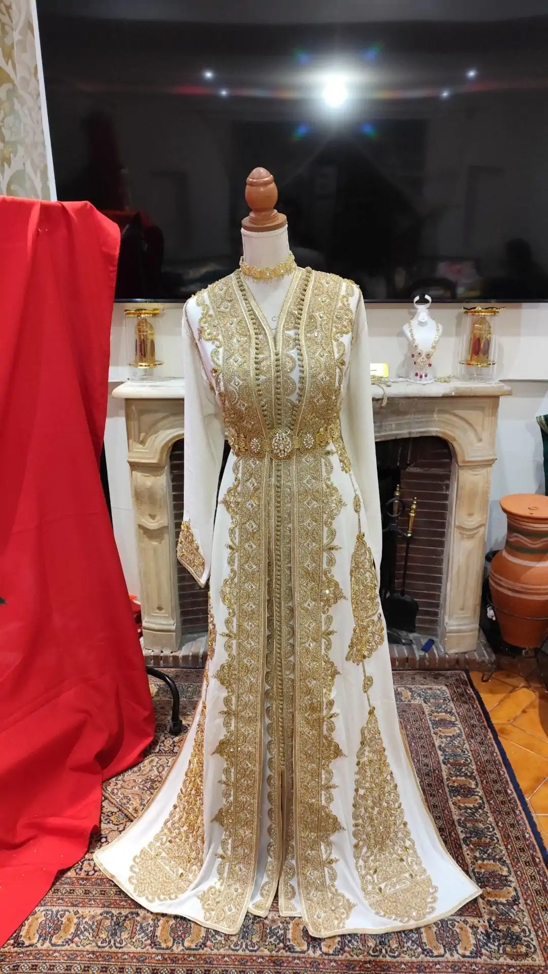 caftan marocain neuf - takchita deux pièces – Image 3