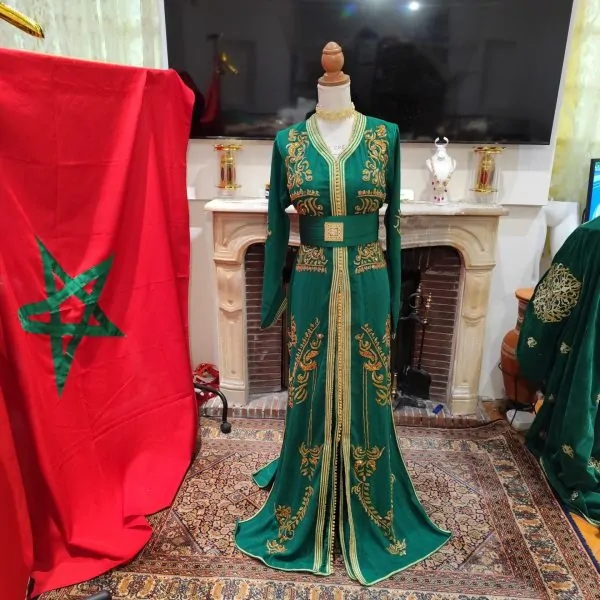 قفطان مغربي جديد - تقشيطة قطعتين — photo 11