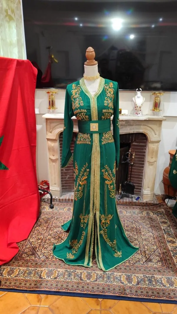 قفطان مغربي جديد - تقشيطة قطعتين — photo 7
