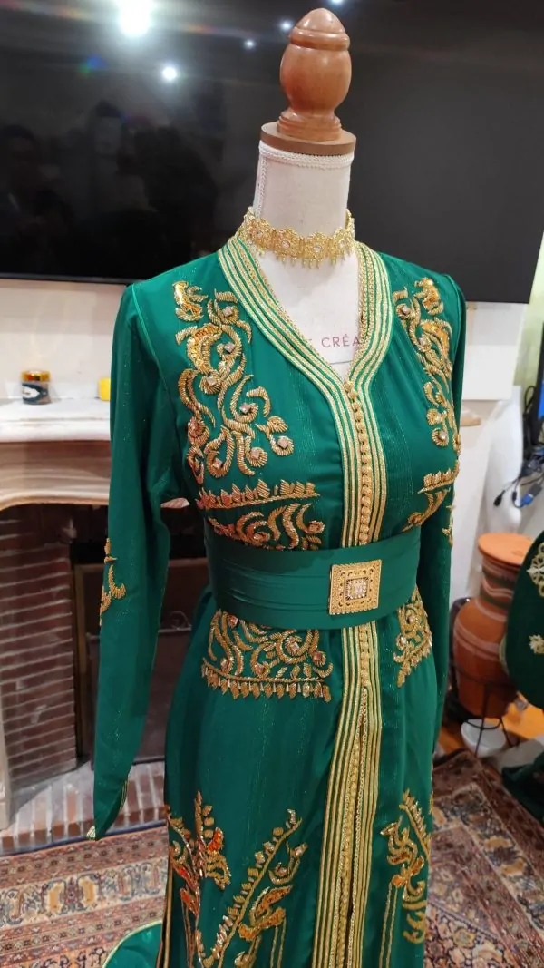 قفطان مغربي جديد - تقشيطة قطعتين — photo 2