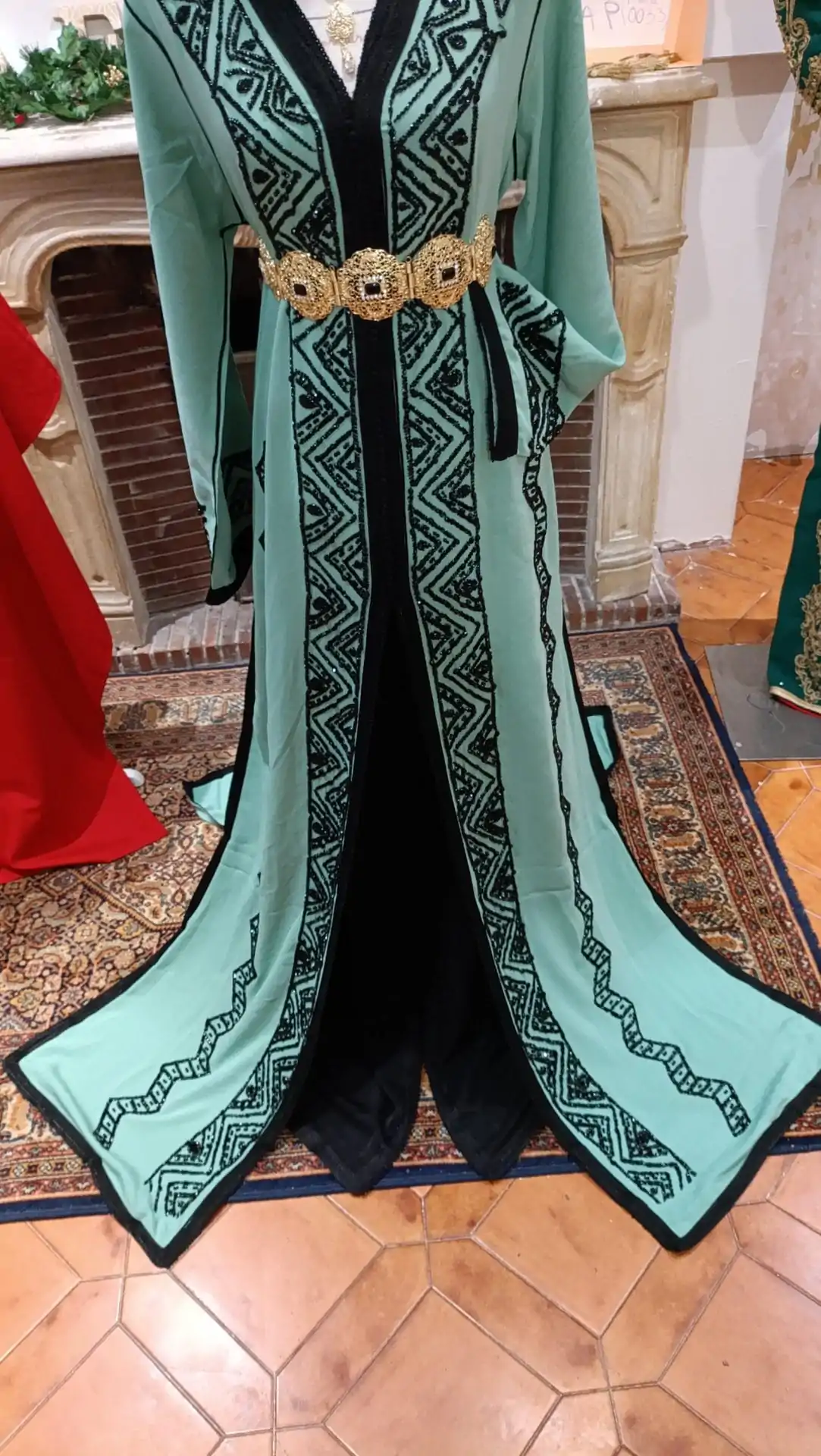 caftan marocain neuf - Takchita deux pièces – Image 10