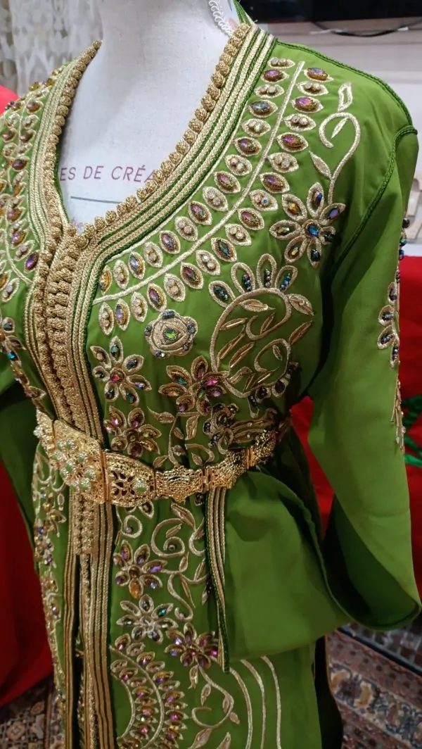 قفطان مغربي جديد فاخر - تقشيطة قطعتين — photo 6