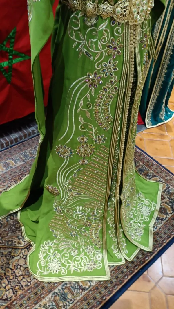 قفطان مغربي جديد فاخر - تقشيطة قطعتين — photo 8