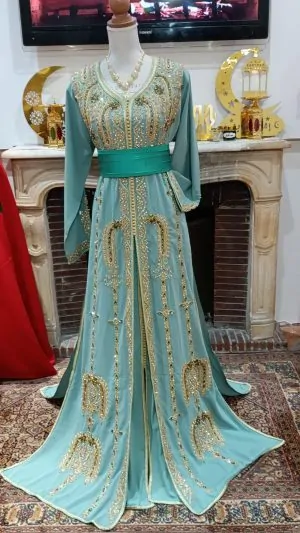 caftan marocain neuf - Takchita deux pièces