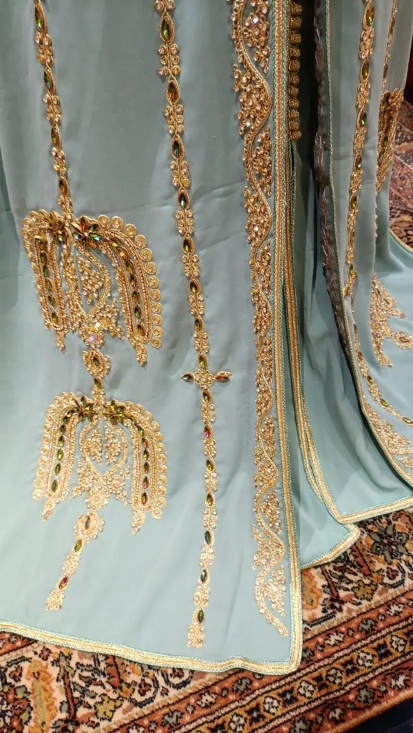 Neuer marokkanischer Kaftan – zweiteilige Takchita — photo 8