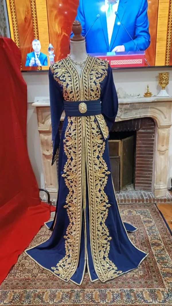 Neuer marokkanischer Kaftan – zweiteilige Takchita — photo 2