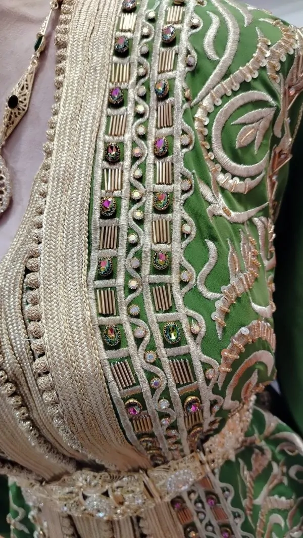 Neuer marokkanischer Kaftan, große Größe – zweiteilige Takchita — photo 10