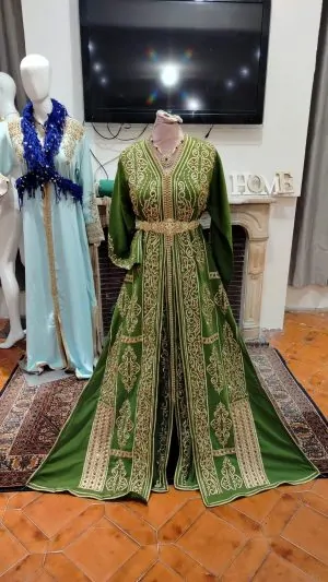 Caftano marocchino nuovo – takchita in due pezzi