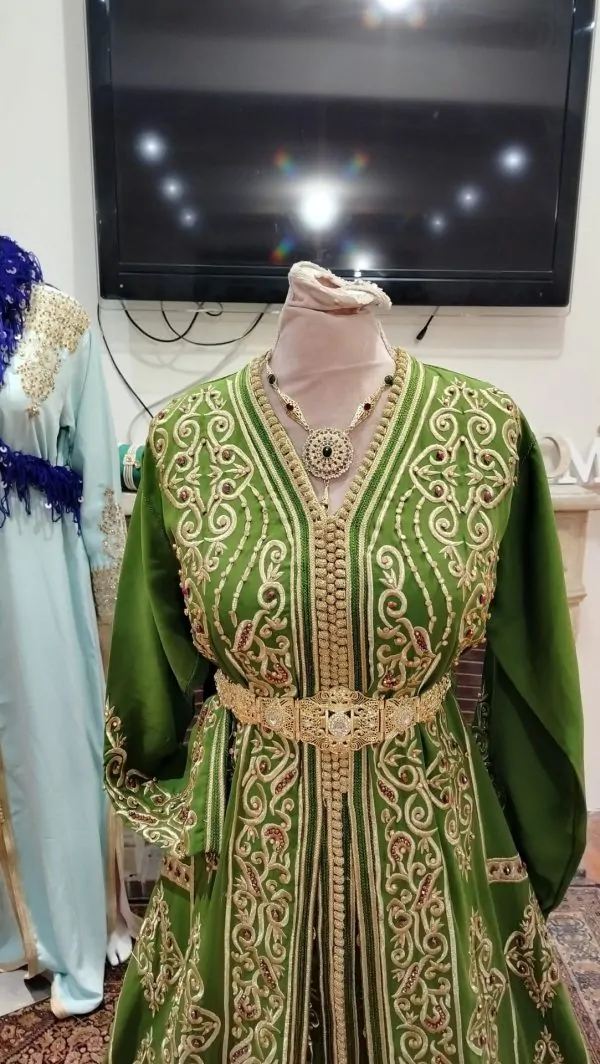 Neuer marokkanischer Kaftan – zweiteilige Takchita — photo 5