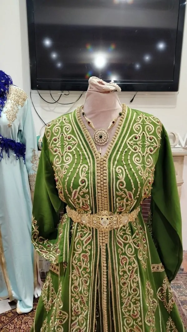 Neuer marokkanischer Kaftan – zweiteilige Takchita — photo 4