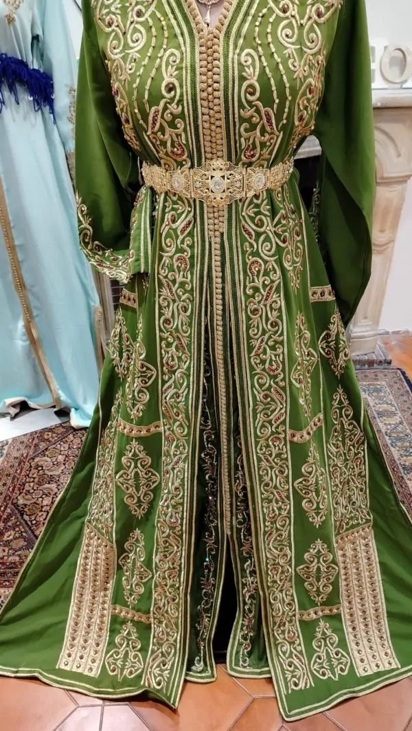 Neuer marokkanischer Kaftan – zweiteilige Takchita — photo 7