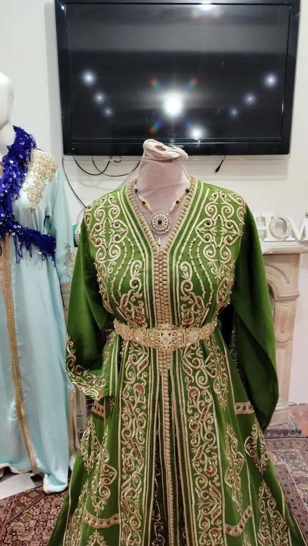 Neuer marokkanischer Kaftan – zweiteilige Takchita — photo 6