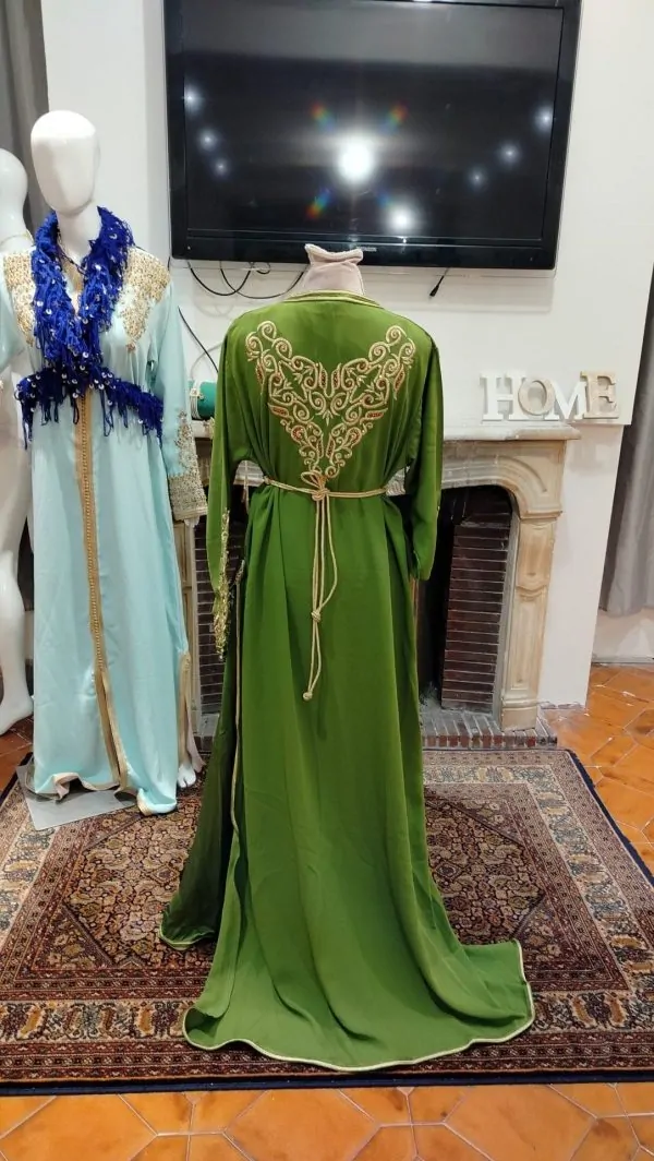 Neuer marokkanischer Kaftan – zweiteilige Takchita — photo 2
