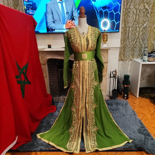 New Moroccan caftan – two-piece takchita — photo 9