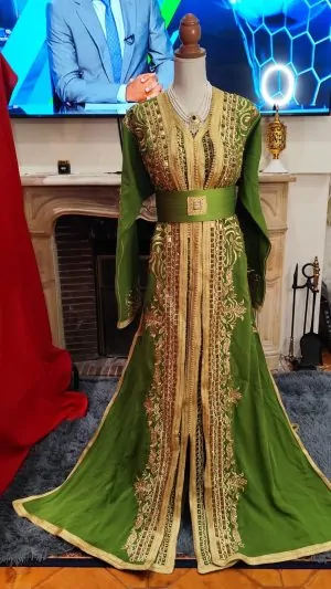 caftan marocain neuf - takchita deux pièces