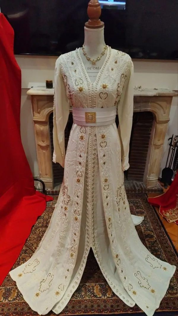 قفطان مغربي جديد - تقشيطة قطعتين — photo 9
