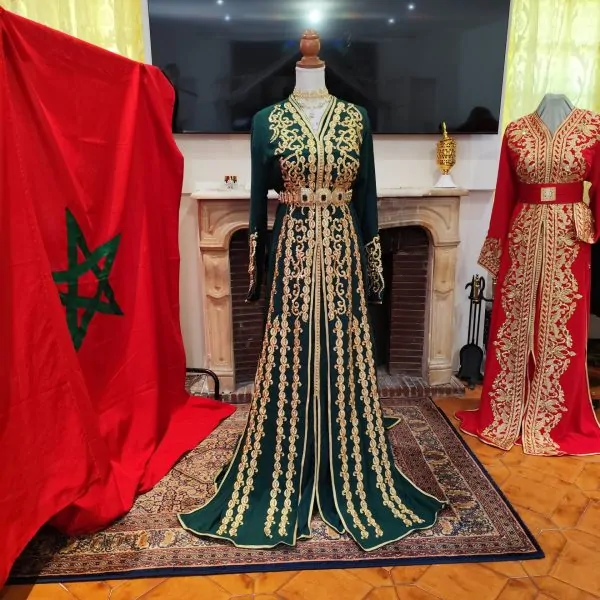 caftan marocain neuf - Takchita deux pièces