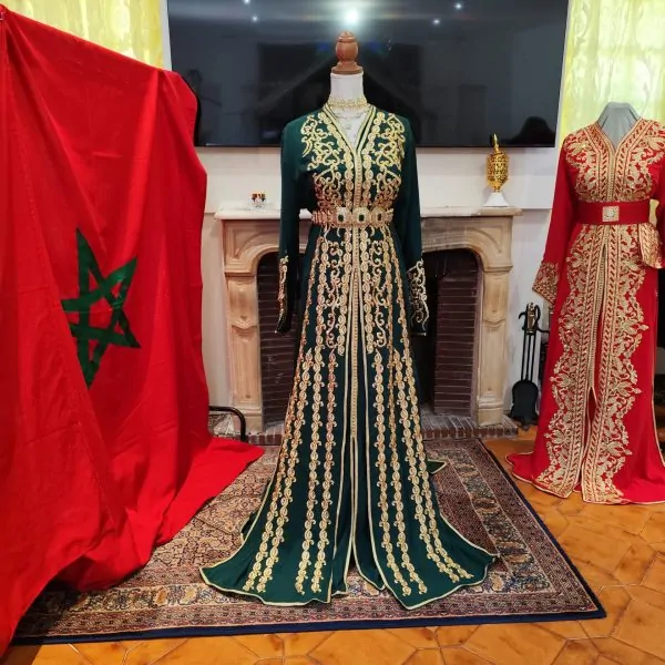 caftan marocain neuf - Takchita deux pièces — photo 7