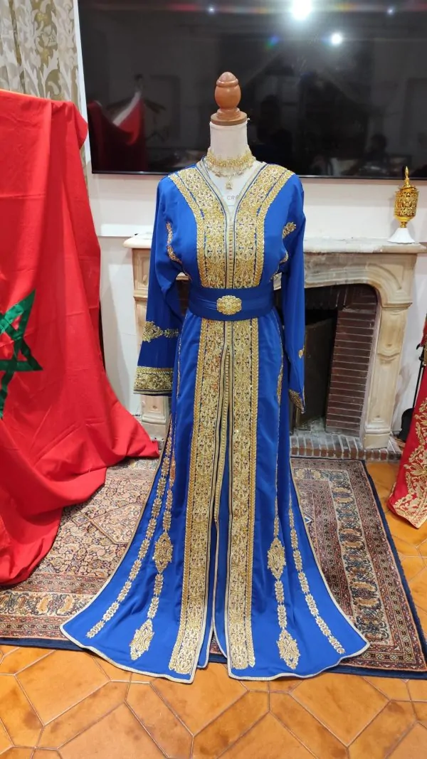 قفطان مغربي جديد - تقشيطة قطعتين — photo 7