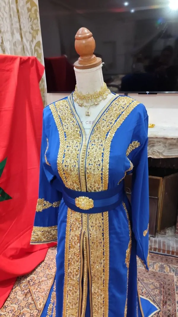 قفطان مغربي جديد - تقشيطة قطعتين — photo 4