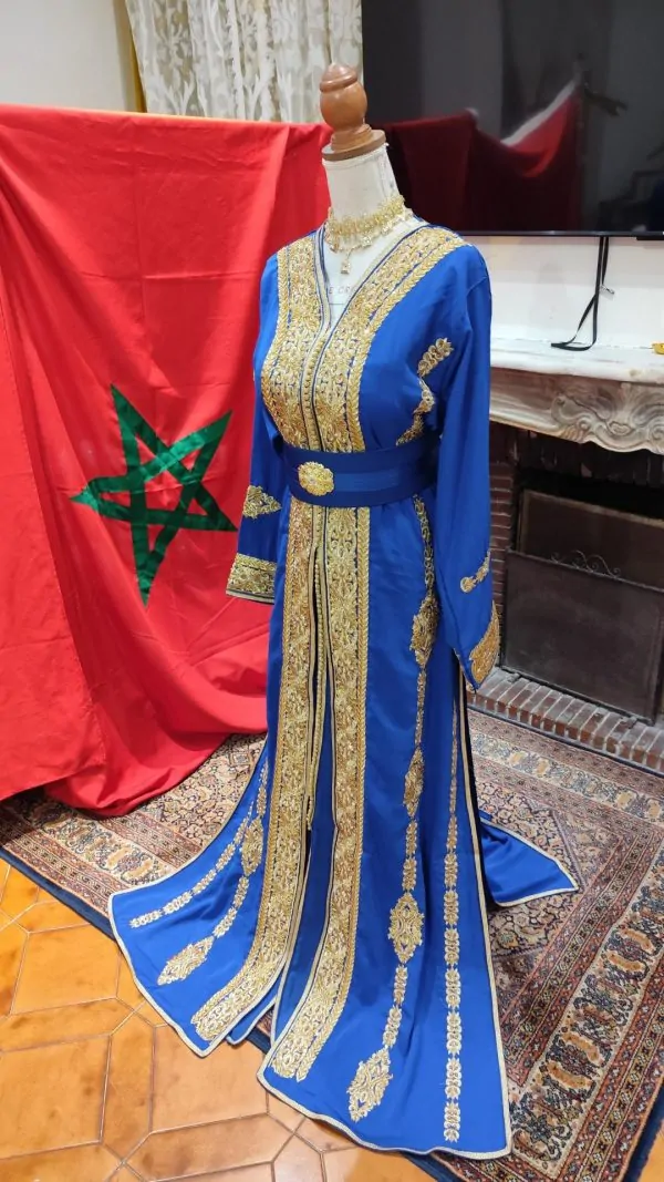 قفطان مغربي جديد - تقشيطة قطعتين — photo 6