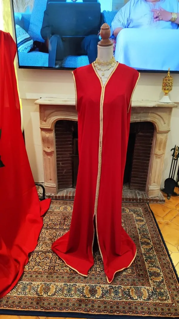 Neuer marokkanischer Kaftan – zweiteilige Takchita — photo 3