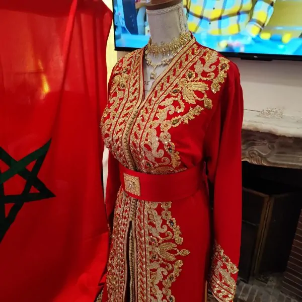 Neuer marokkanischer Kaftan – zweiteilige Takchita — photo 8