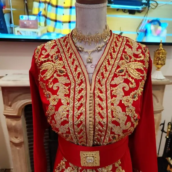 Neuer marokkanischer Kaftan – zweiteilige Takchita — photo 5